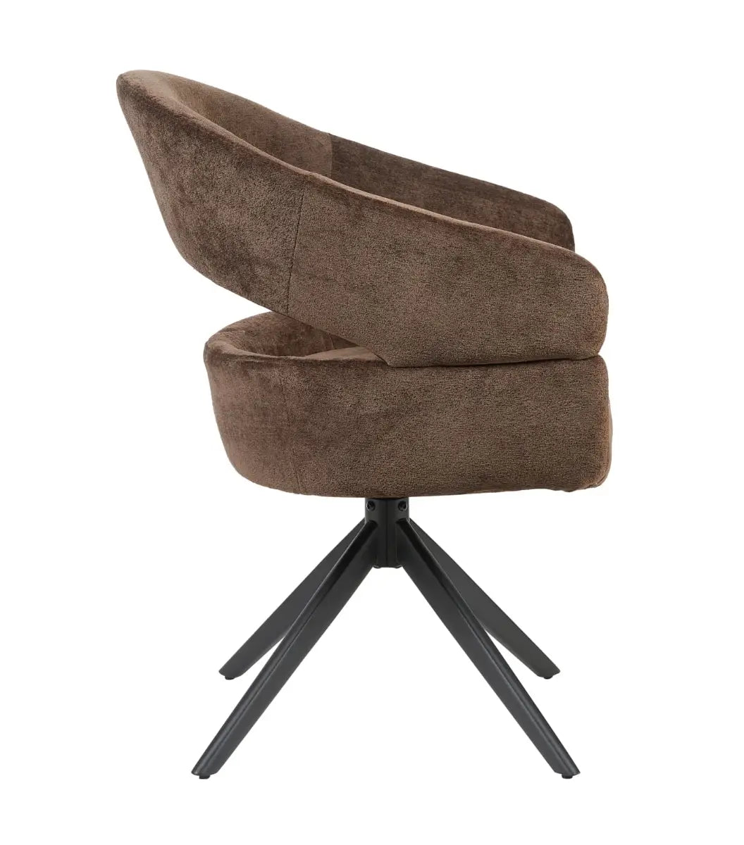 Stoel Julia - Chocolate