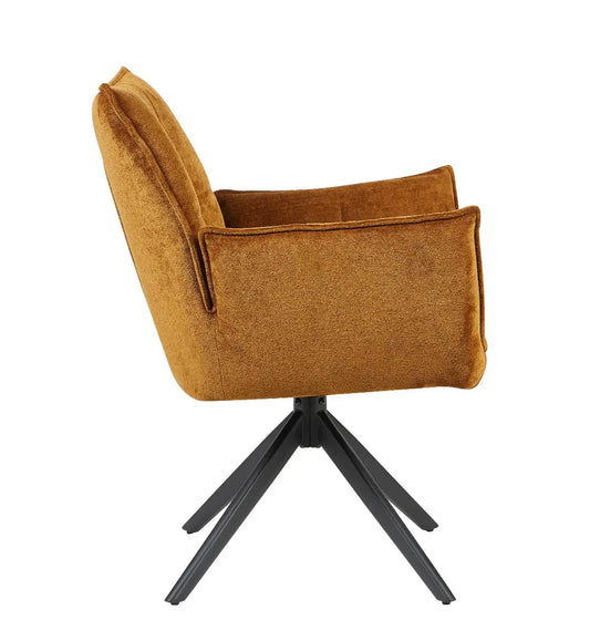 Stoel Charlie - Mosterd