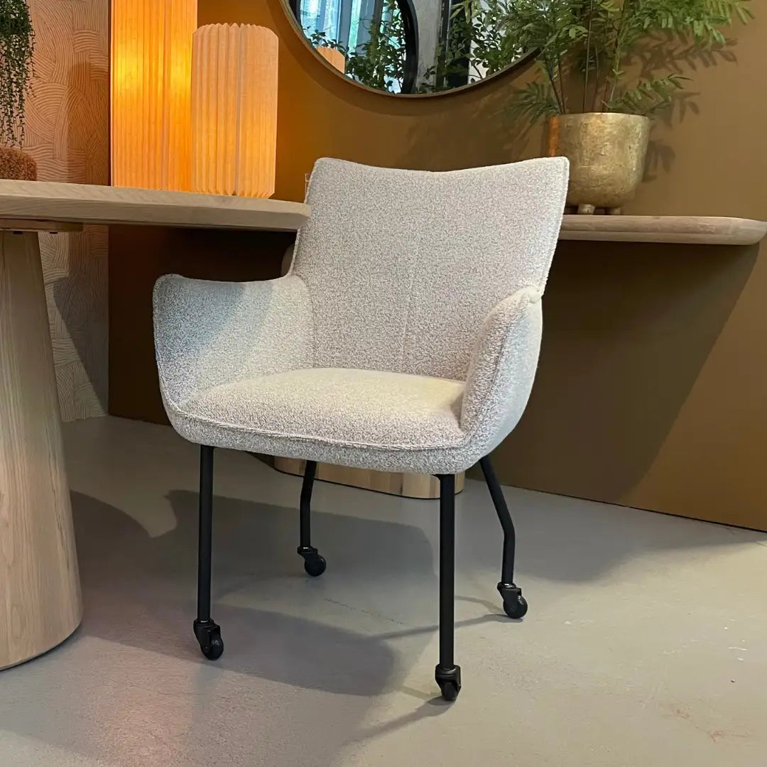 Stoel Omaha - Boucle Natural