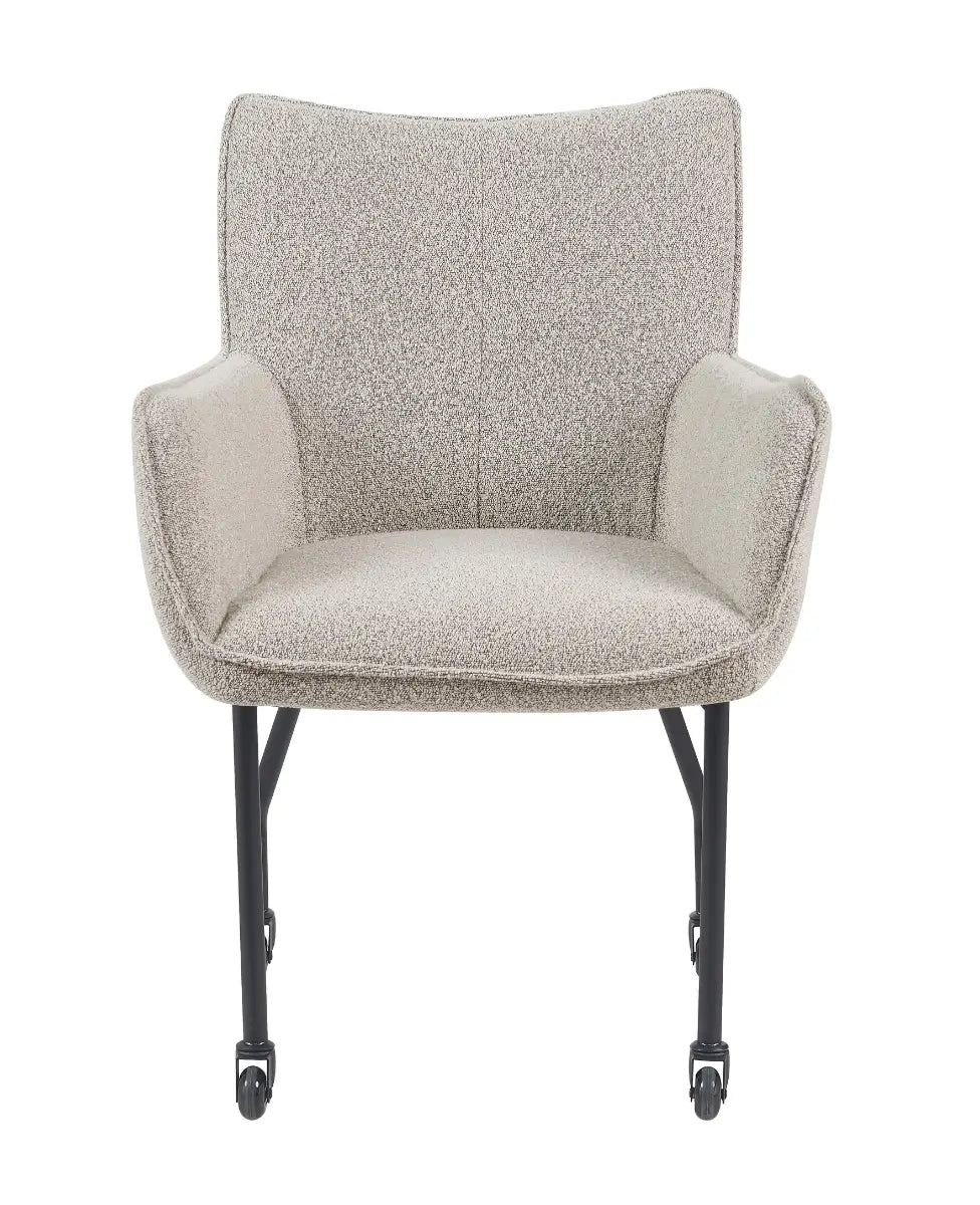 Stoel Omaha Boucle - Taupe