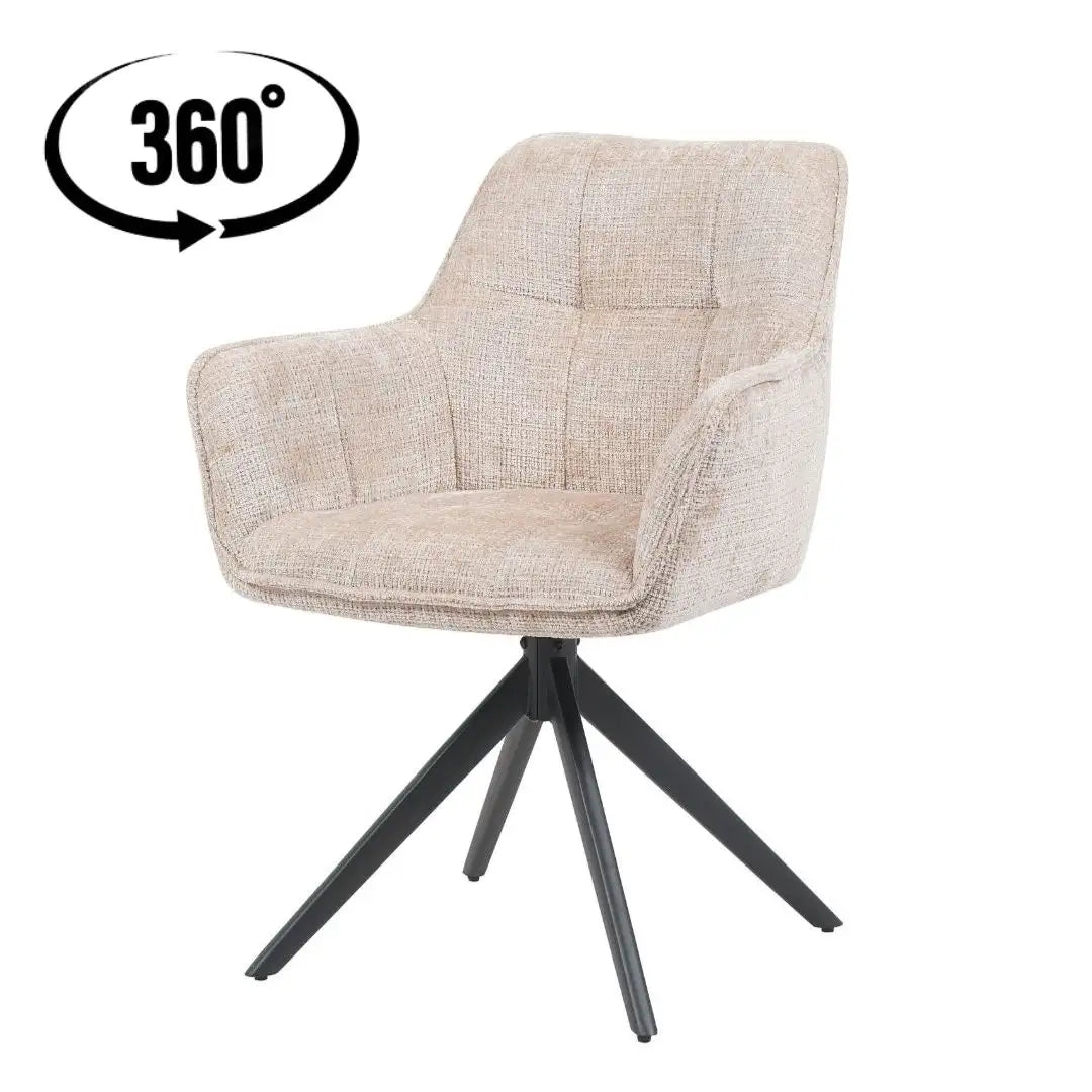 Stoel Elodie - Luxe Beige