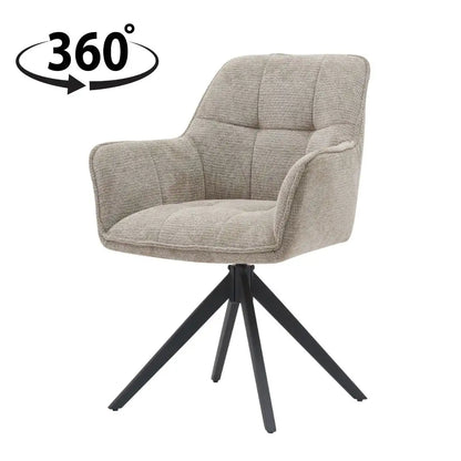 Stoel Elodie - Taupe