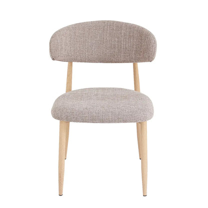 Stoel Japandi Stijl - Licht Eiken Frame