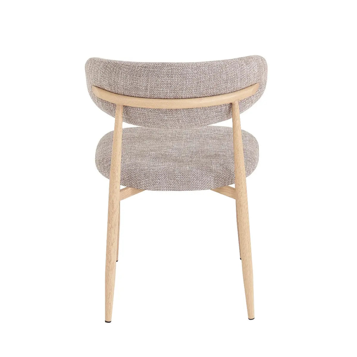 Stoel Japandi Stijl - Licht Eiken Frame