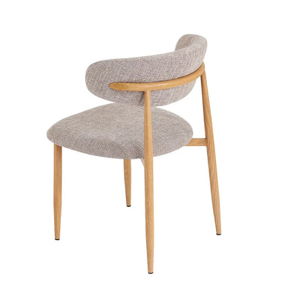 Stoel Japandi Stijl - Eiken Frame