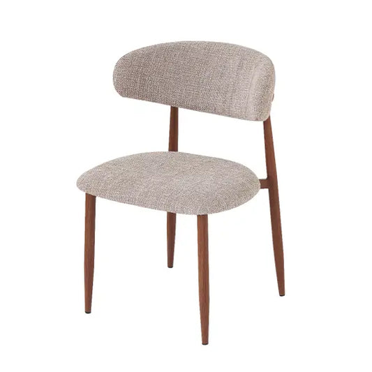 Stoel Japandi Stijl - Walnoot Frame