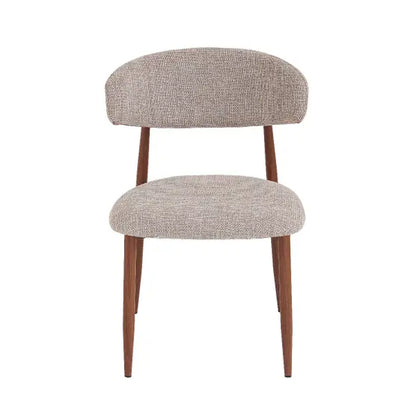 Stoel Japandi Stijl - Walnoot Frame