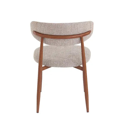 Stoel Japandi Stijl - Walnoot Frame