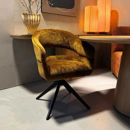 Stoel Julia - Mosterd