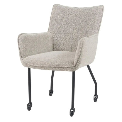 Stoel Omaha Boucle - Taupe