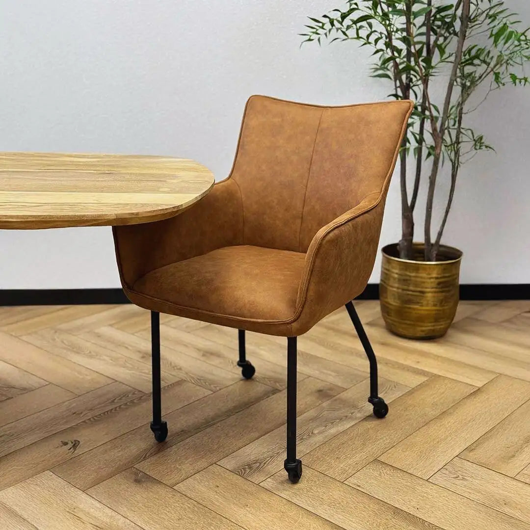 Stoel Omaha - Cognac