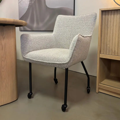 Stoel Omaha Boucle - Taupe