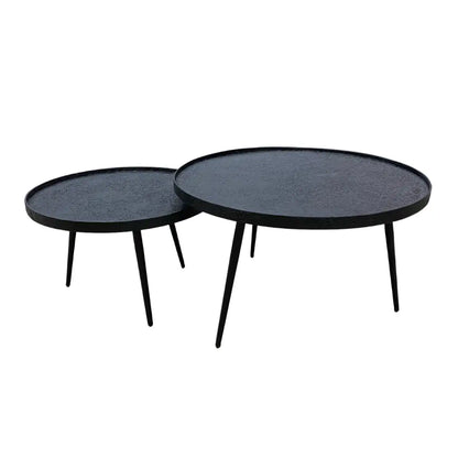 Salontafel Set Rick - Zwart