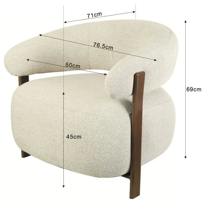 Fauteuil Zara - Naturel